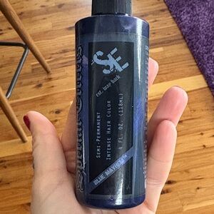 SFX hairdye in Blue Mayhem